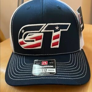Richardson Navy and White Trucker Hat